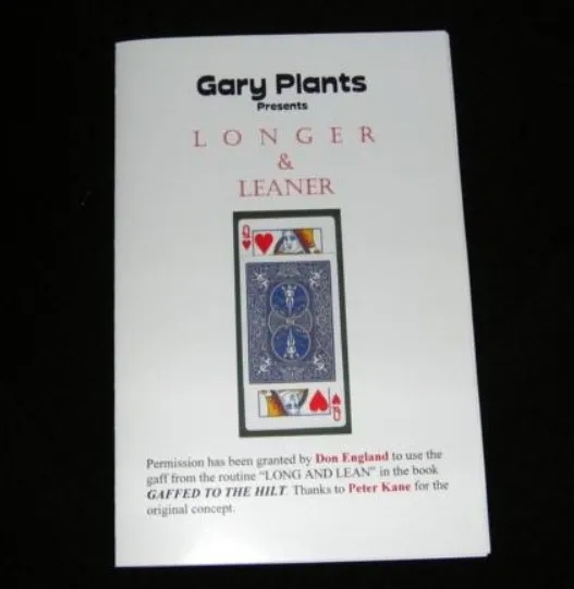 Longer and Leaner by Gary Plants
